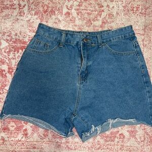 Denim Blue Women's Shorts